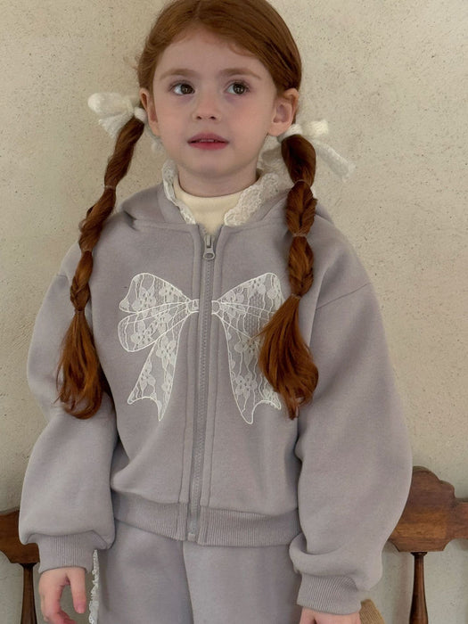 Belle Cotton Lace Tracksuit – Bow Playwear