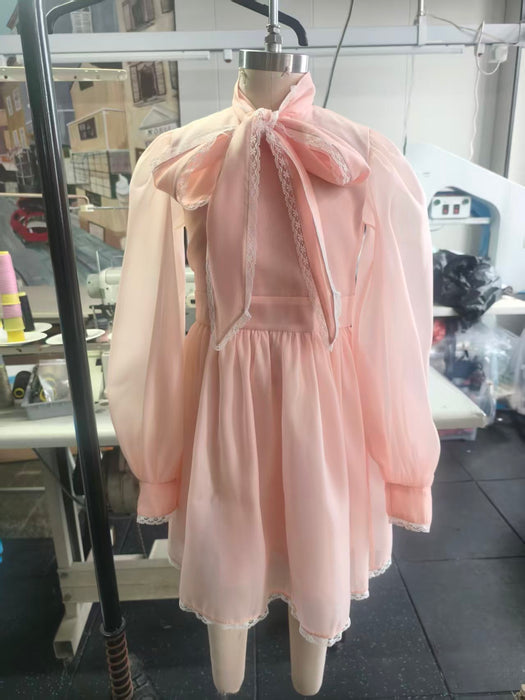Sample Organza Bow Dress