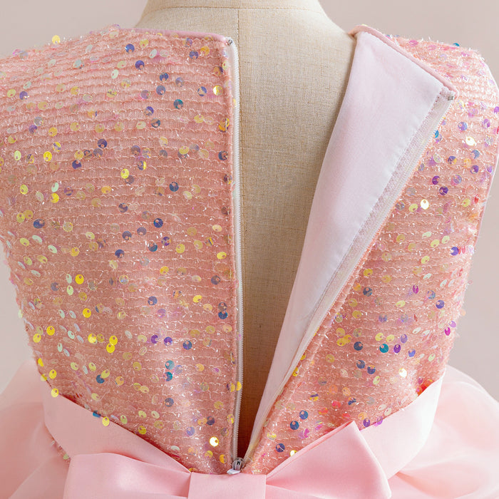 Rosie Sequin Tulle Dress – Pink Birthday Party
