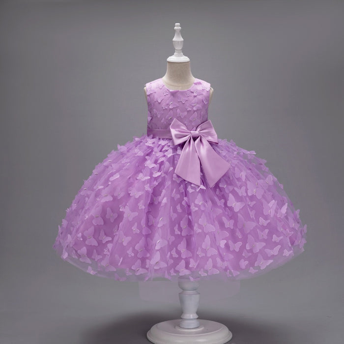 Grace Tulle Butterfly Dress – Lilac Birthday