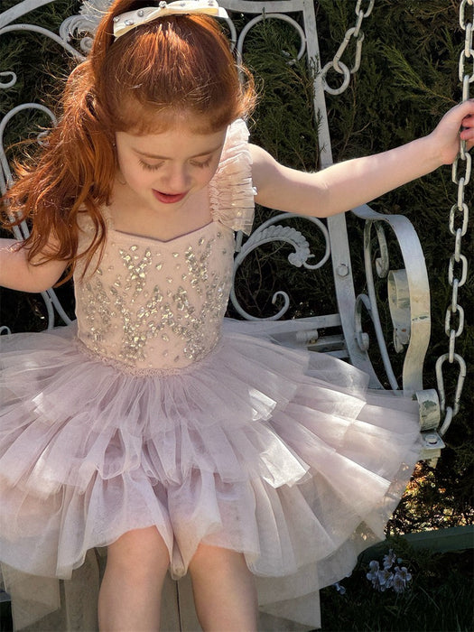 Elena Tulle High-Low Dress – Gem Flutter Party