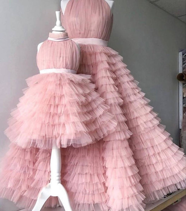 Blush tulle dress - Kid size