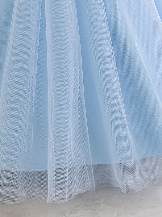 Belle Tulle Dress – Blue Princess Birthday