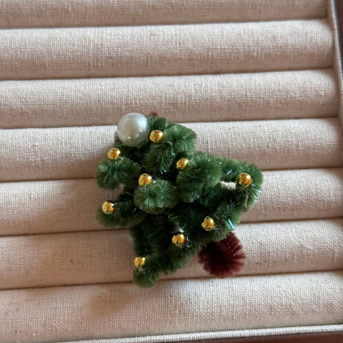 Christmas Tree Hair Clip Set