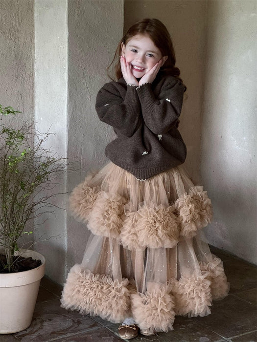 Chocolate Bow Knit PRE ORDER TWO WEEKS