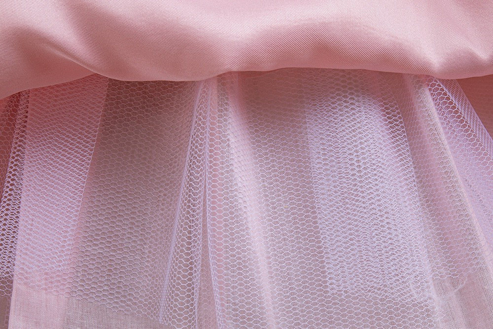 Aurora Tulle Ruffle Dress – Pink Fairy Tale Birthday