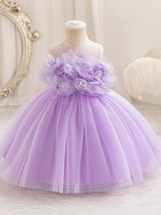 Belle Tulle Dress – Lilac Princess Birthday