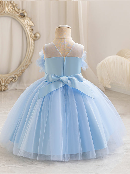 Belle Tulle Dress – Blue Princess Birthday