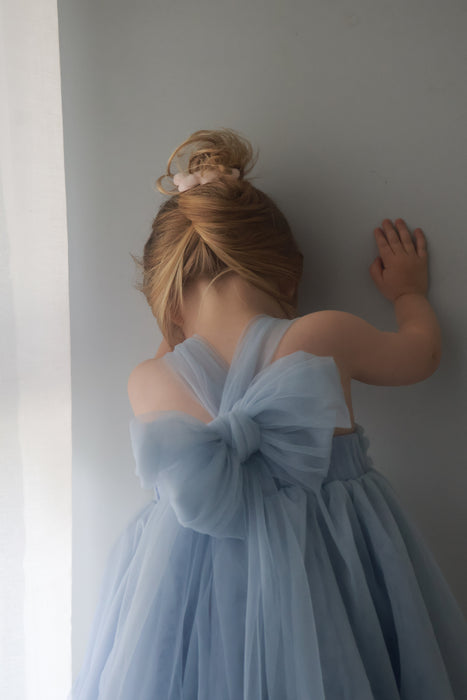 Lydia Bow Tulle Dress