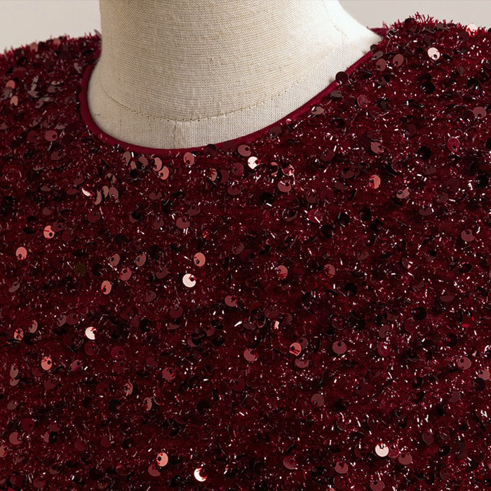 Rosie Sequin Tulle Dress – Red Birthday Party
