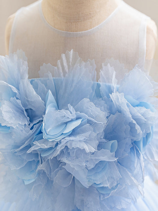 Belle Tulle Dress – Blue Princess Birthday