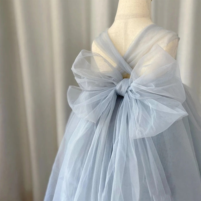Lydia Bow Tulle Dress