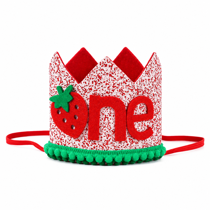 Red Berry Birthday Hat