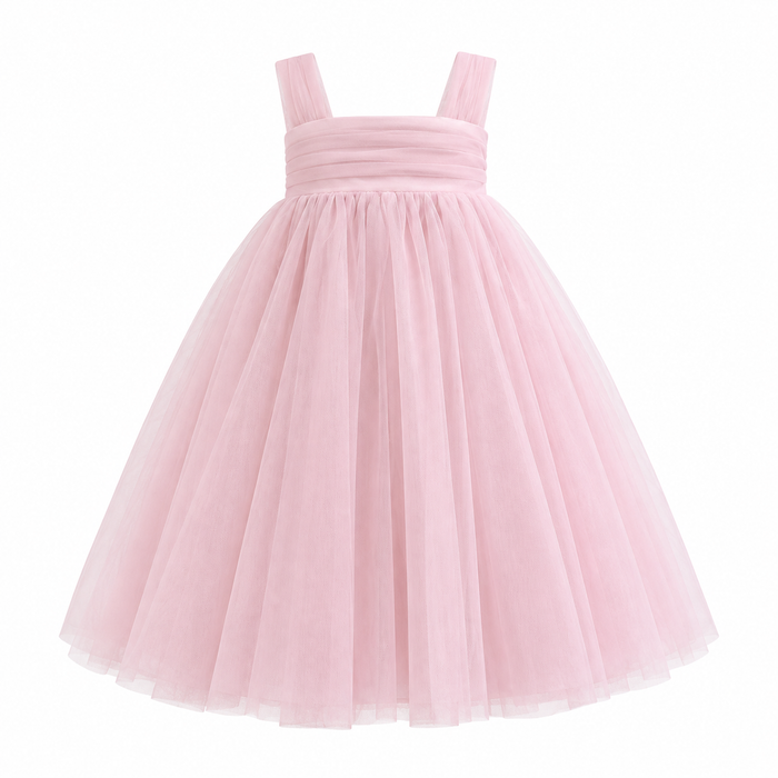 Lydia Bow Pink Tutu Dress