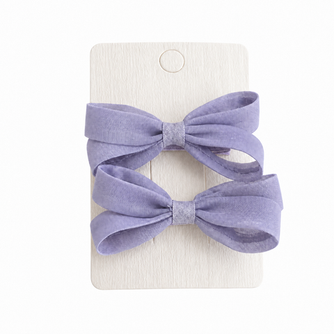 Lilac Hair Bow