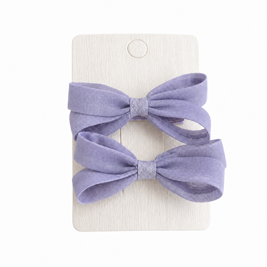Lilac Hair Bow