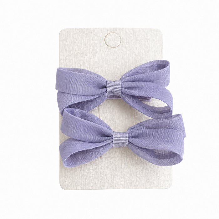 Lilac Hair Bow