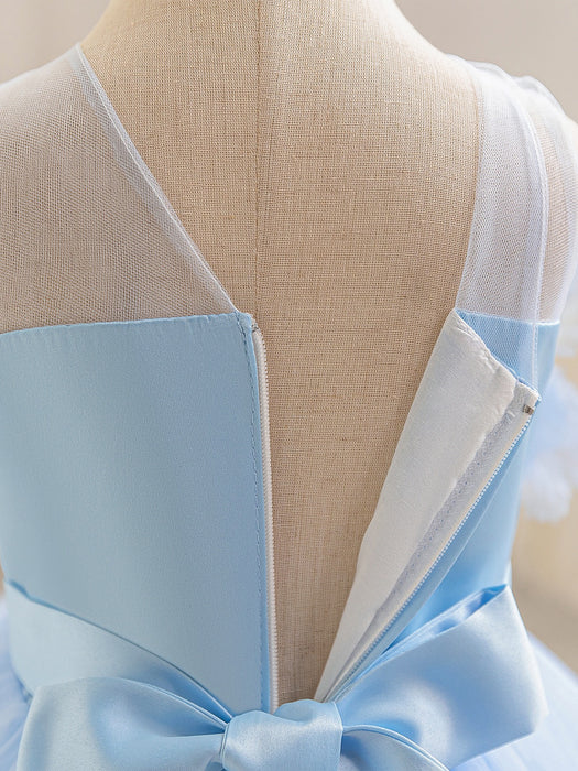 Belle Tulle Dress – Blue Princess Birthday