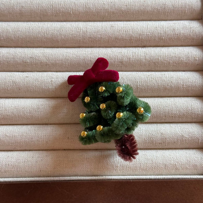 Christmas Tree Hair Clip Set