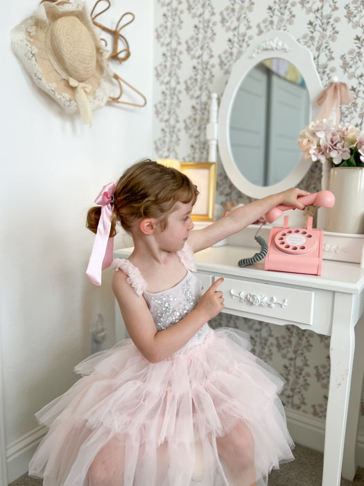Ella Light Pink Sequin Tutu Dress