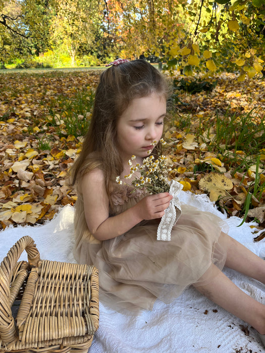 Cathy Flower Tulle Dress