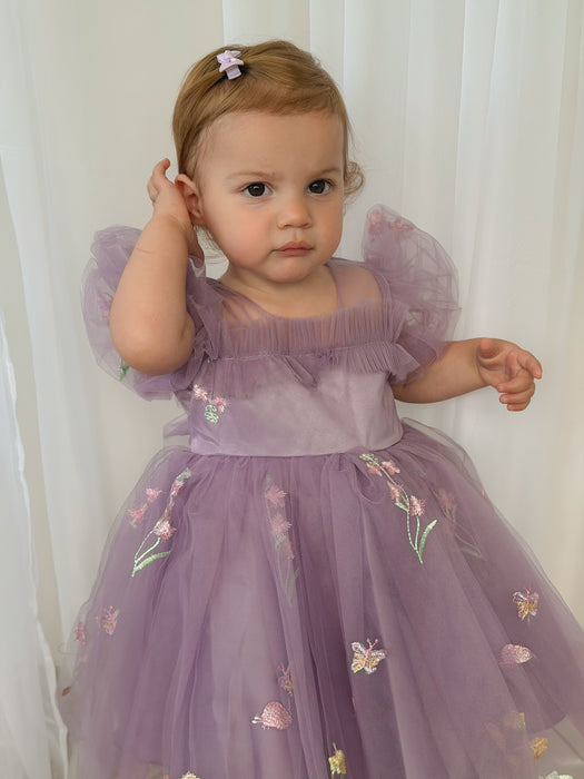 Fairy Bloom Embroidered Romper (PRE ORDER TWO WEEKS)