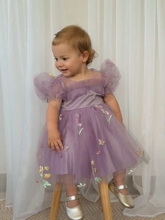 Fairy Bloom Embroidered Romper (PRE ORDER TWO WEEKS)