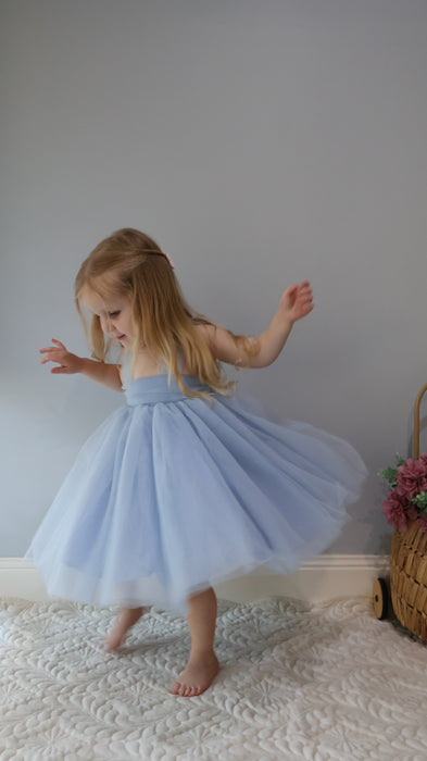 Lydia Bow Tulle Dress