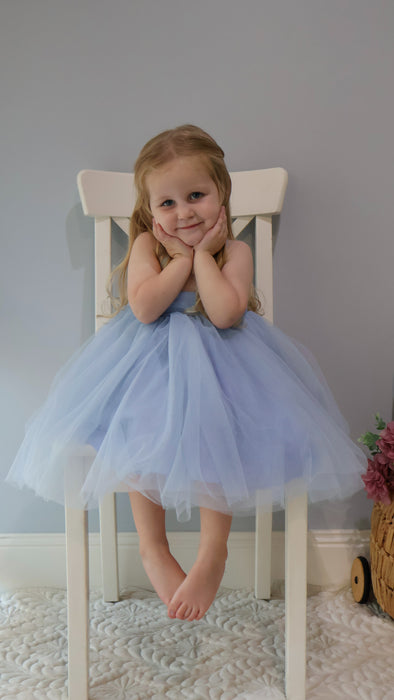 Lydia Bow Tulle Dress