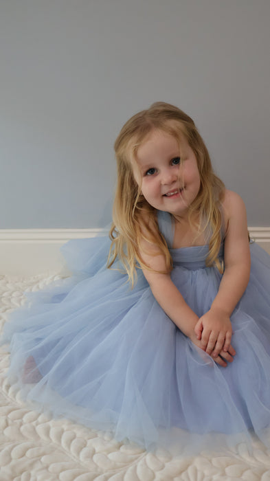 Lydia Bow Tulle Dress